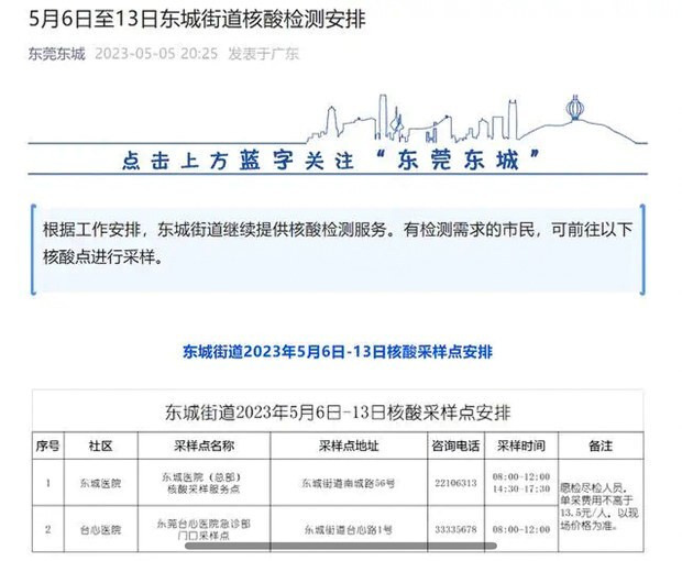 「核酸盛世」再臨？東莞安排連8天PCR挨轟