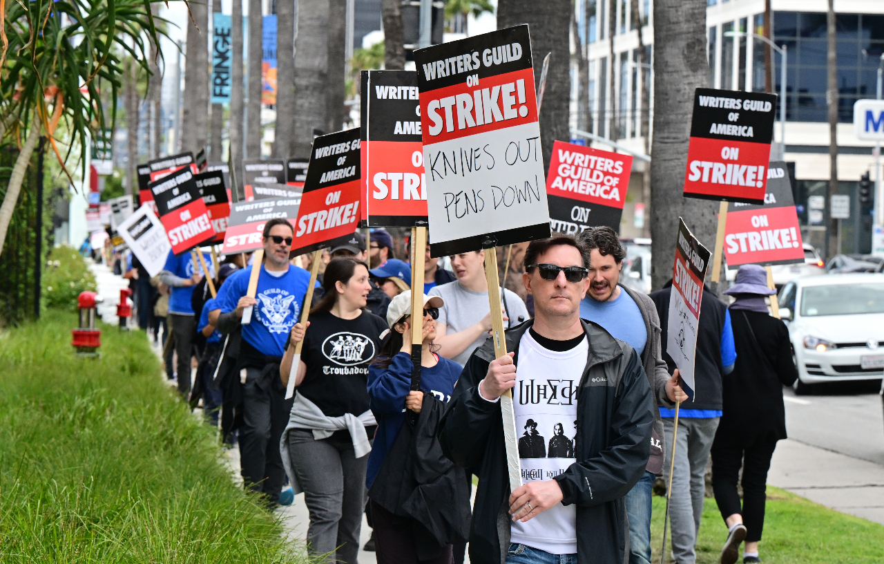 好萊塢編劇罷工近1週 「權力遊戲」前傳等影集停擺