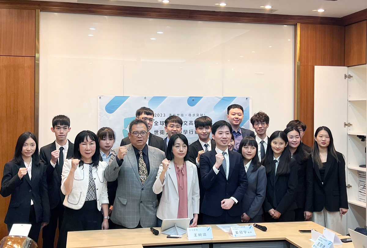 台灣醫藥學生赴WHA辦國際論壇 公民外交再出擊 (影音)