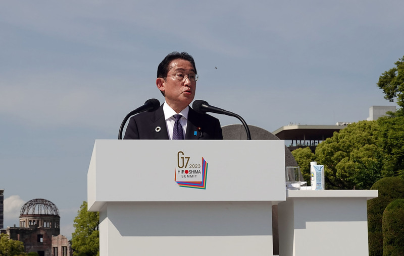 G7峰會後岸田支持度飆升 專家：可能提前大選