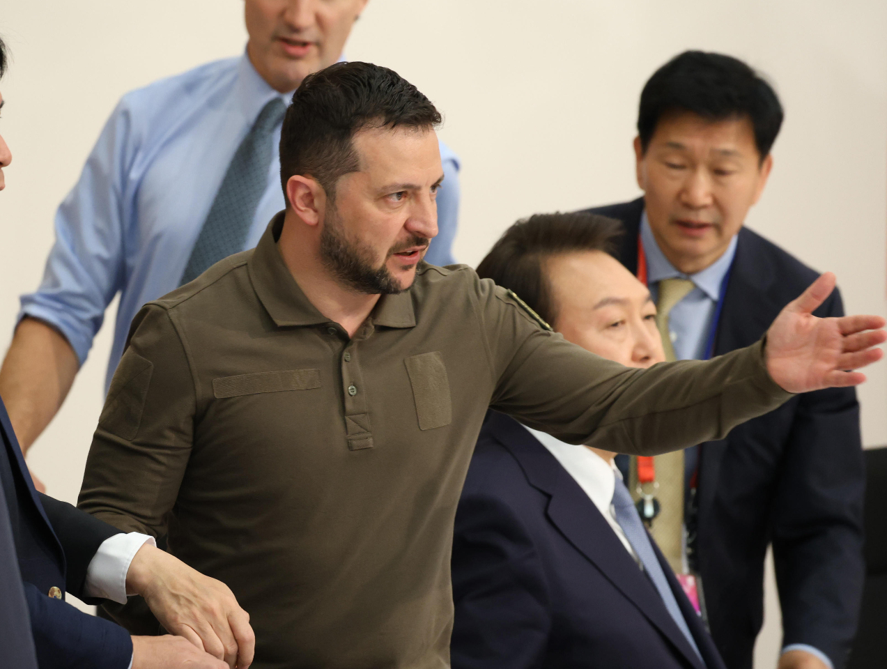 尹錫悅廣島會澤倫斯基 承諾提供掃雷設備等支援