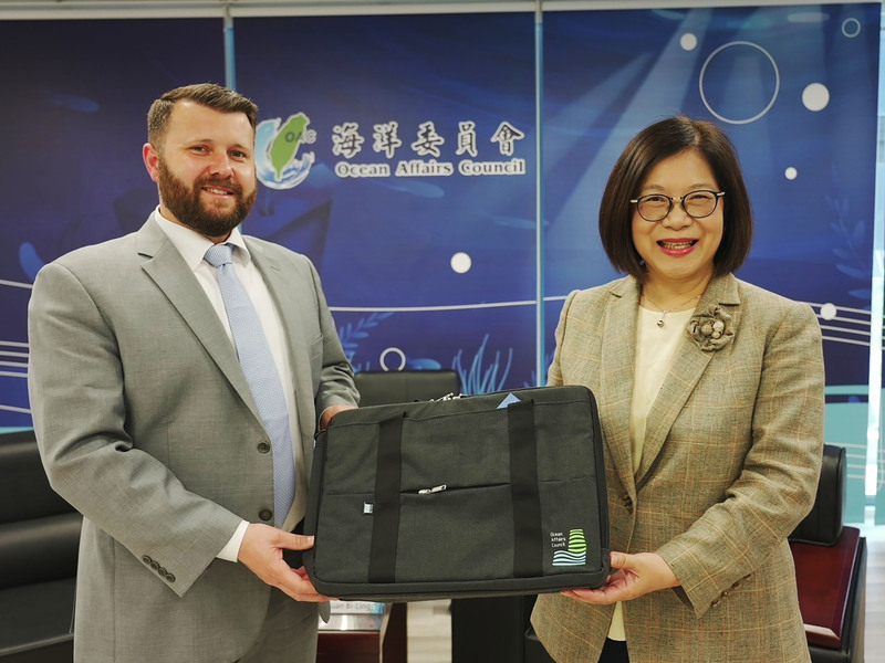 會見波林討論南海情勢 管碧玲：堅定捍衛主權