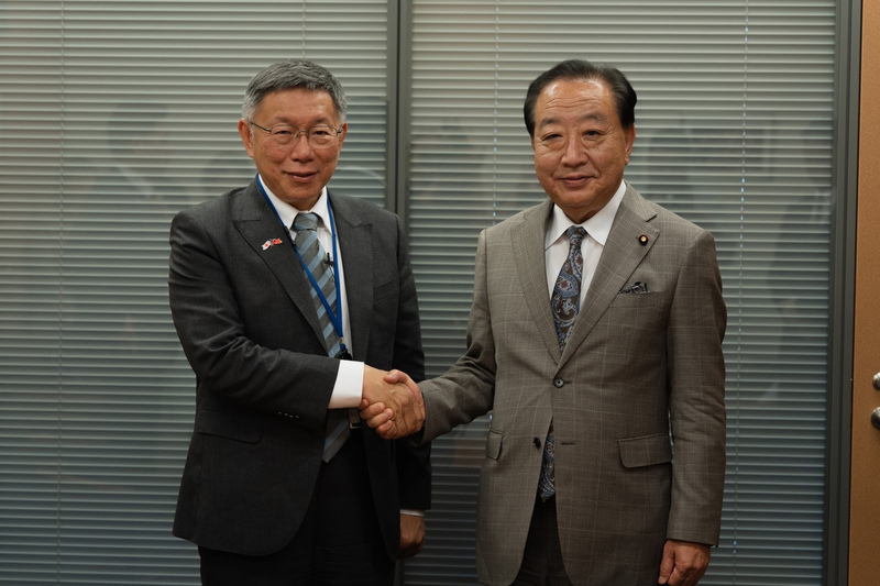 柯文哲會晤前日相等政要 獲允諾助台入CPTPP