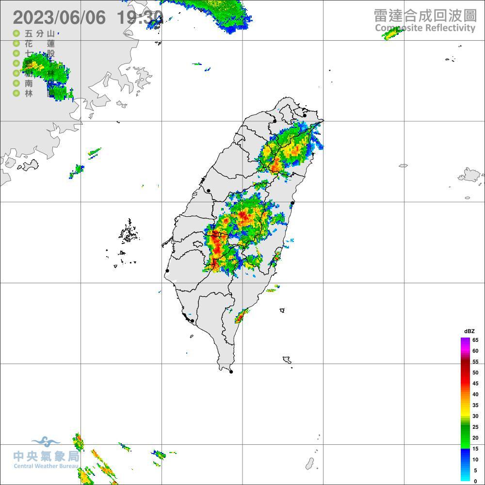 雙北等16縣市大雨特報 中南部防大雷雨