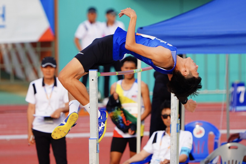 U20田徑亞青賽 羅子杰跳高摘金
