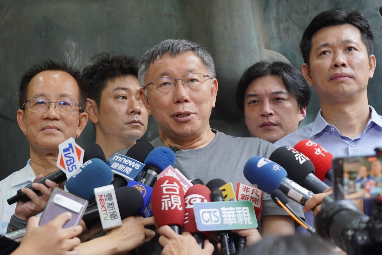 為釣魚台互嗆 柯文哲再轟侯友宜遲辦幼園餵藥案