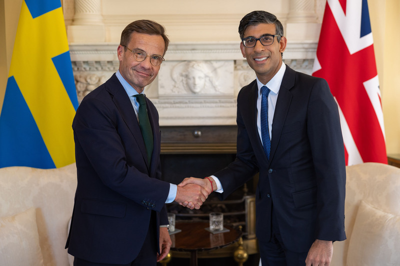 英國瑞典聯合聲明 重申台海和平穩定重要性