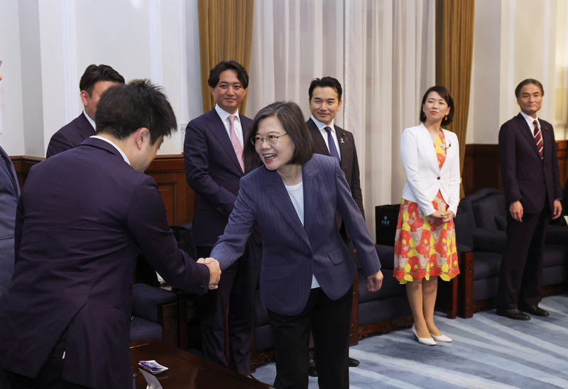 今年台灣赴日人次已破百萬 總統盼台日關係更緊密