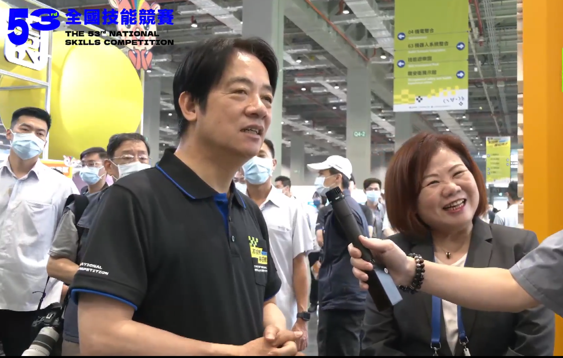 補技術人才缺口 賴清德：技職教育可實現夢想