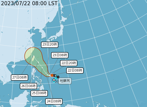 颱風北轉角度是關鍵  氣象局：不排除海陸警齊發