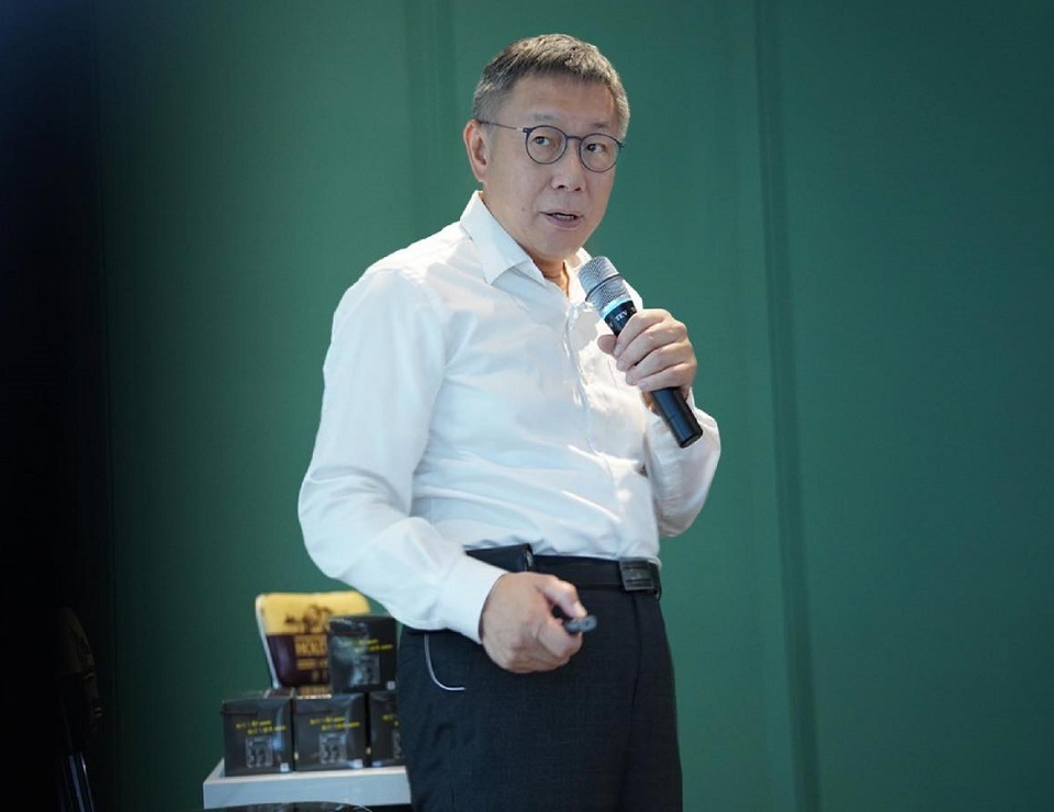 柯文哲批陳吉仲請辭一走了之  諷政府花錢銷毀雞蛋