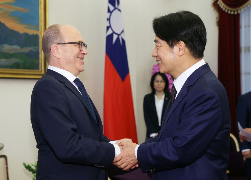 賴清德感謝法國會挺台 盼持續關注印太和平穩定