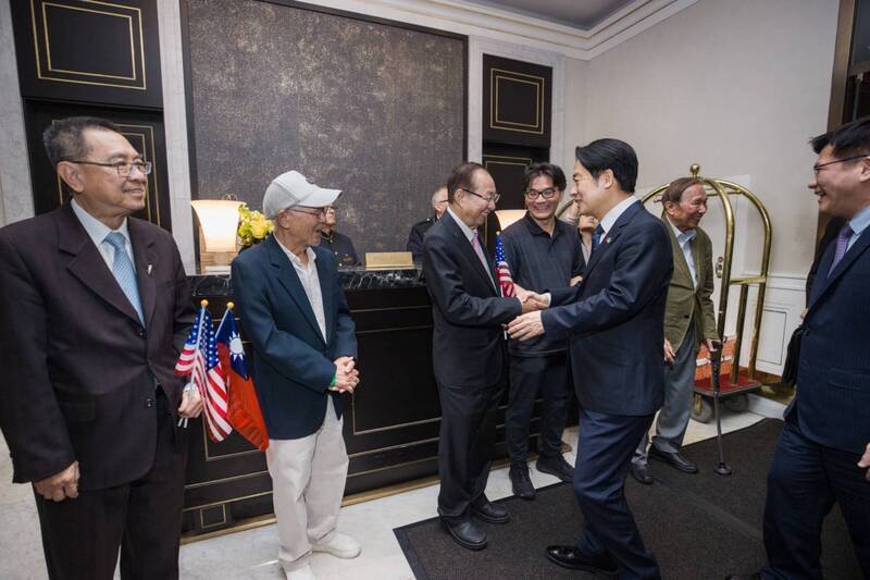 蘇姿丰父親揪紐約社團 與賴清德早餐