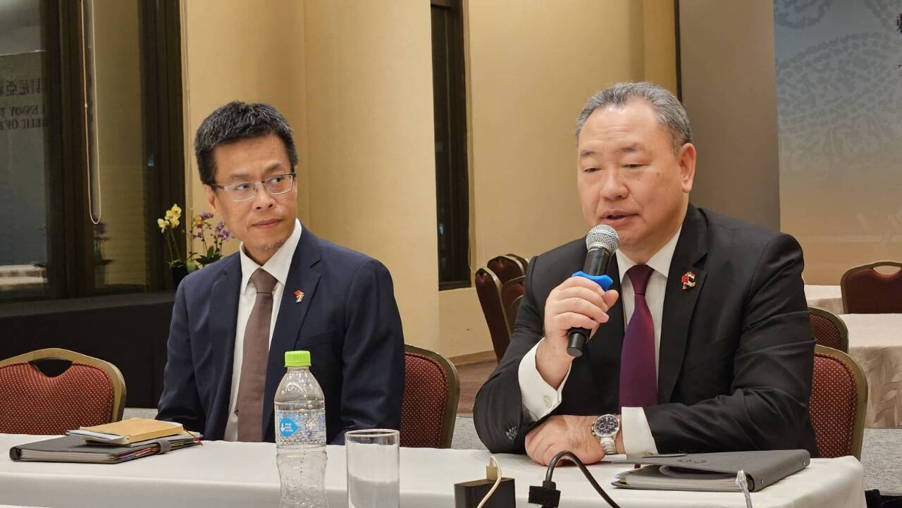 潘尼亞會晤賴清德 重申深化台巴邦誼與合作
