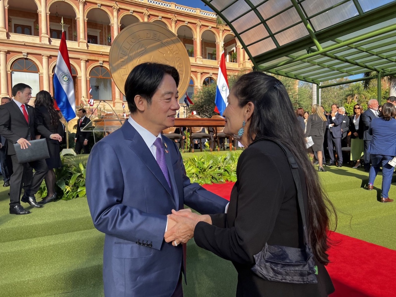 賴清德出席巴拉圭總統就職活動 與多國元首交流