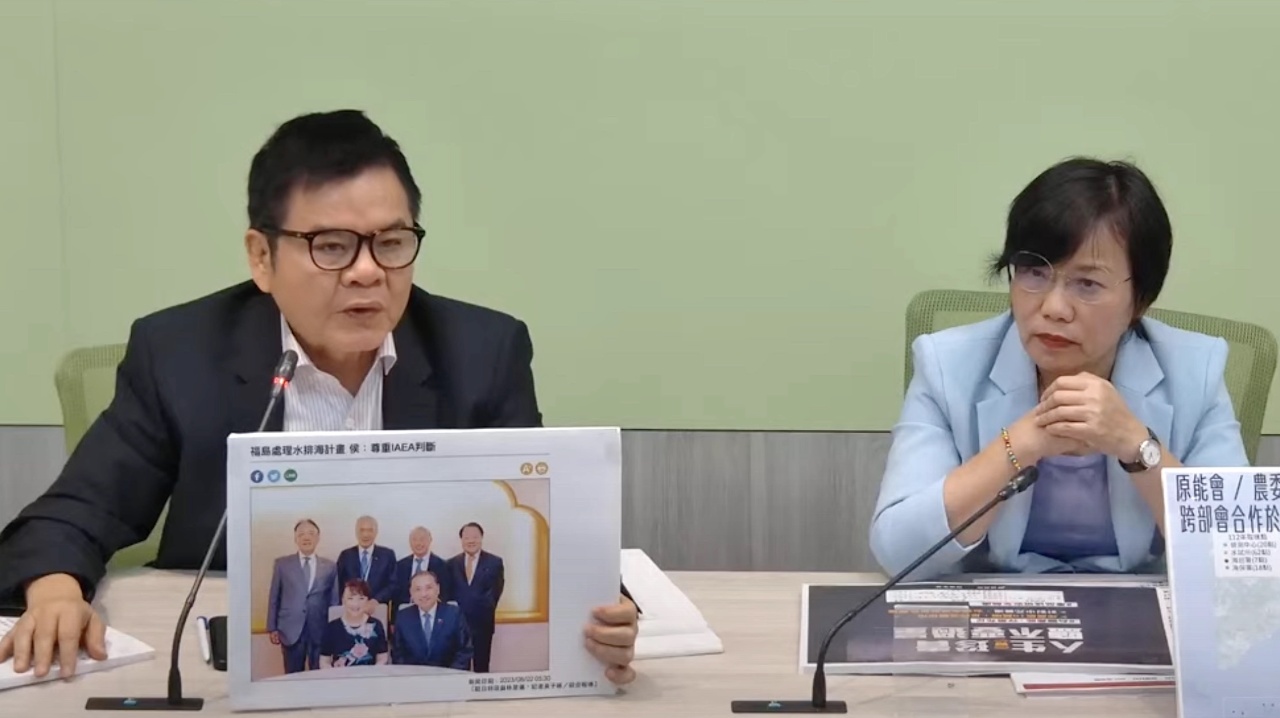 核廢水釀搶鹽潮 民進黨團要求經濟部查囤鹽