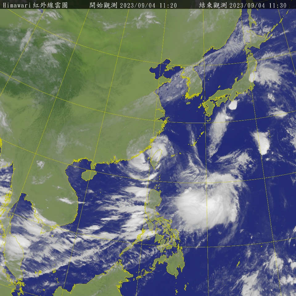 熱帶低壓生成 5日有機會增強為「鴛鴦｣颱風