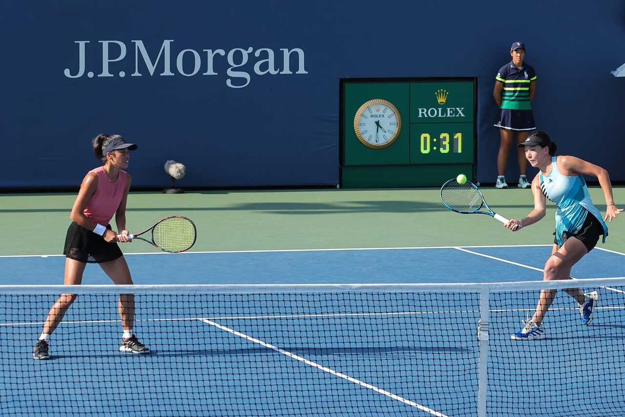 Hsieh Shu-wei and Wang Xinyu Advance to Top 4 in US Open Women’s Doubles