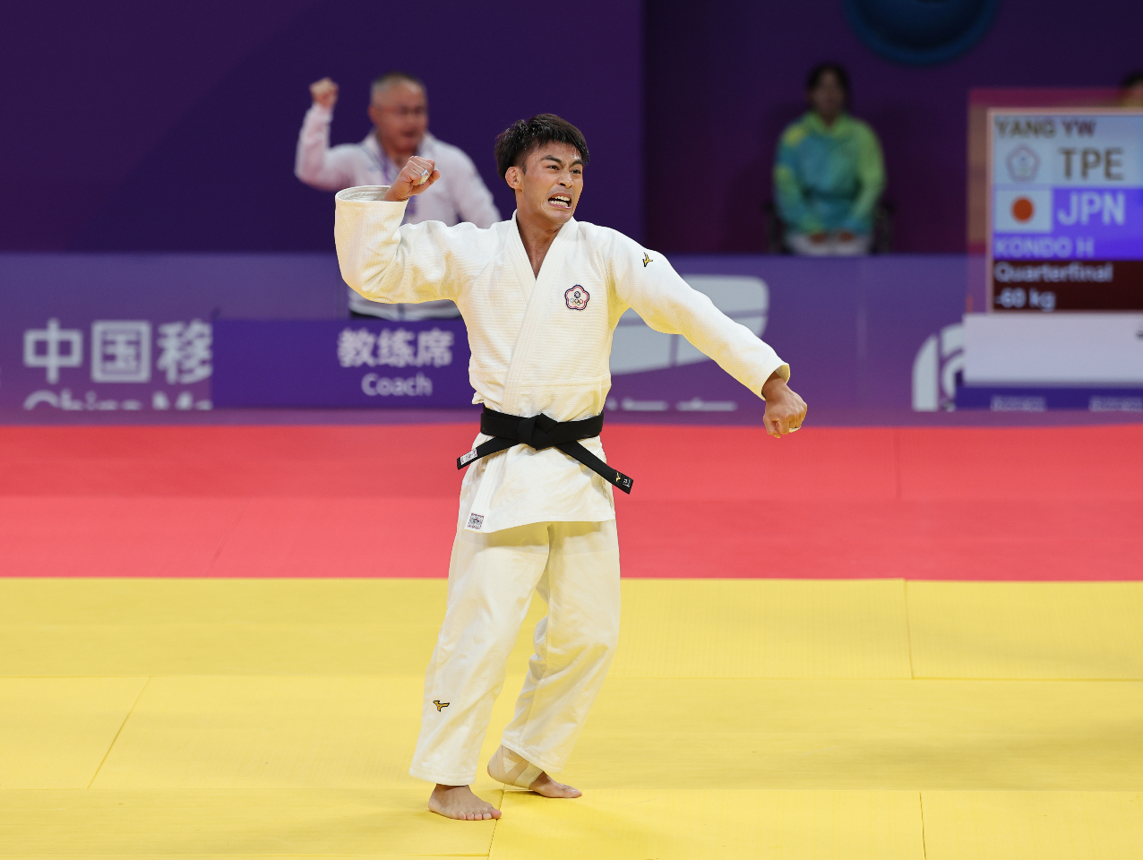 年度封關戰 楊勇緯柔道東京大滿貫拚突破