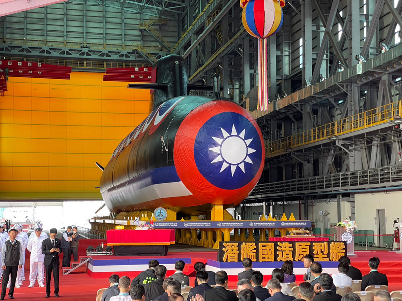海鯤號2裝備未裝下水挨批 海軍：正常工序