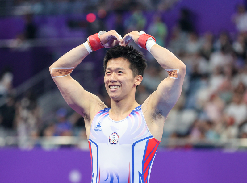杭州亞運／李智凱就是狂！鞍馬超完美落地 完成二連霸