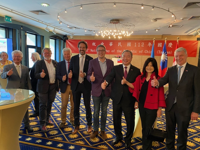 盧森堡國慶酒會 跨黨派政要出席祝福台灣