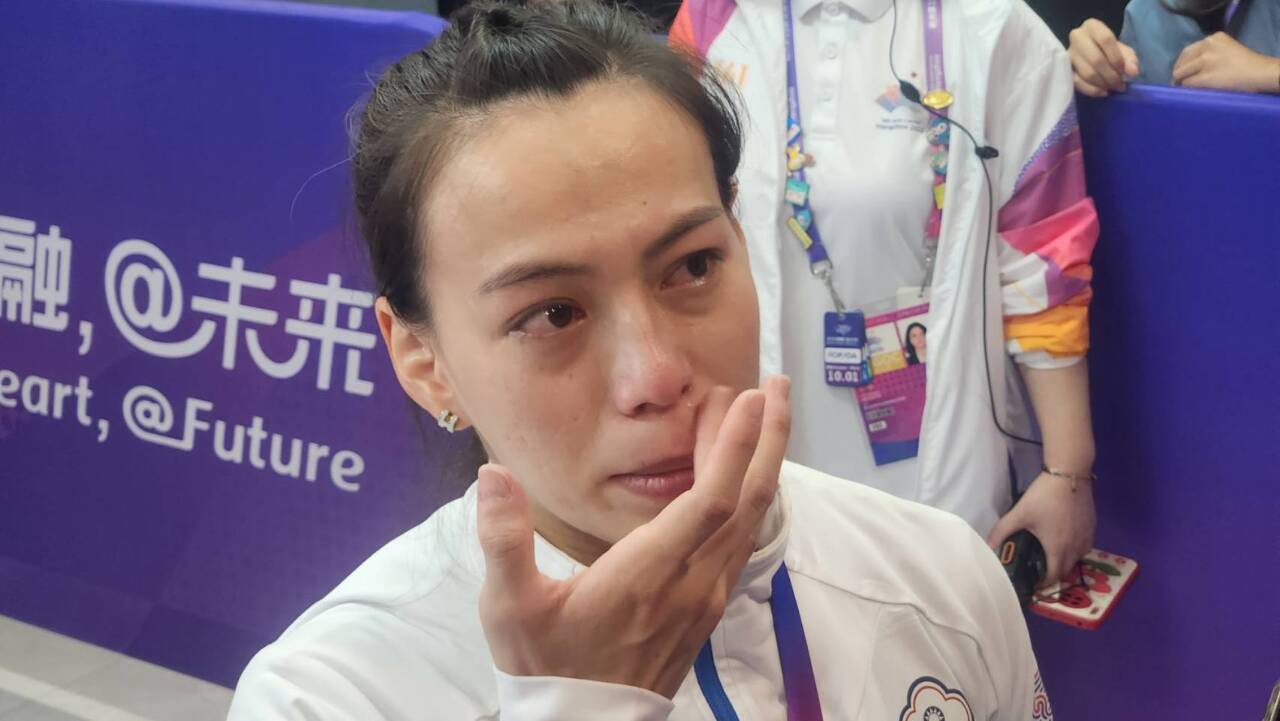杭州亞運／抱銅落淚 郭婞淳：沒達到自己期待