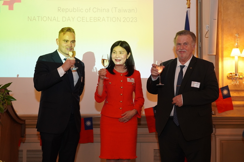 芬蘭駐處國慶酒會 議員：不接受武力改變台海現狀