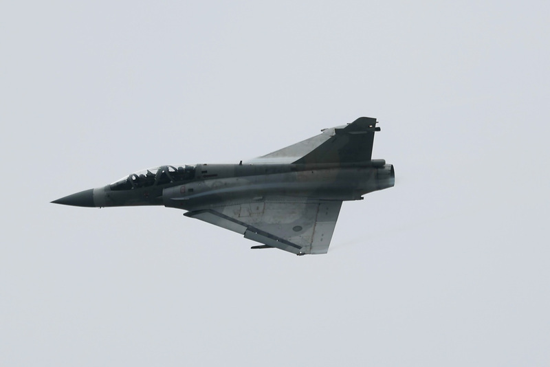 台中基地幻象戰機訓練 機械因素放棄起飛