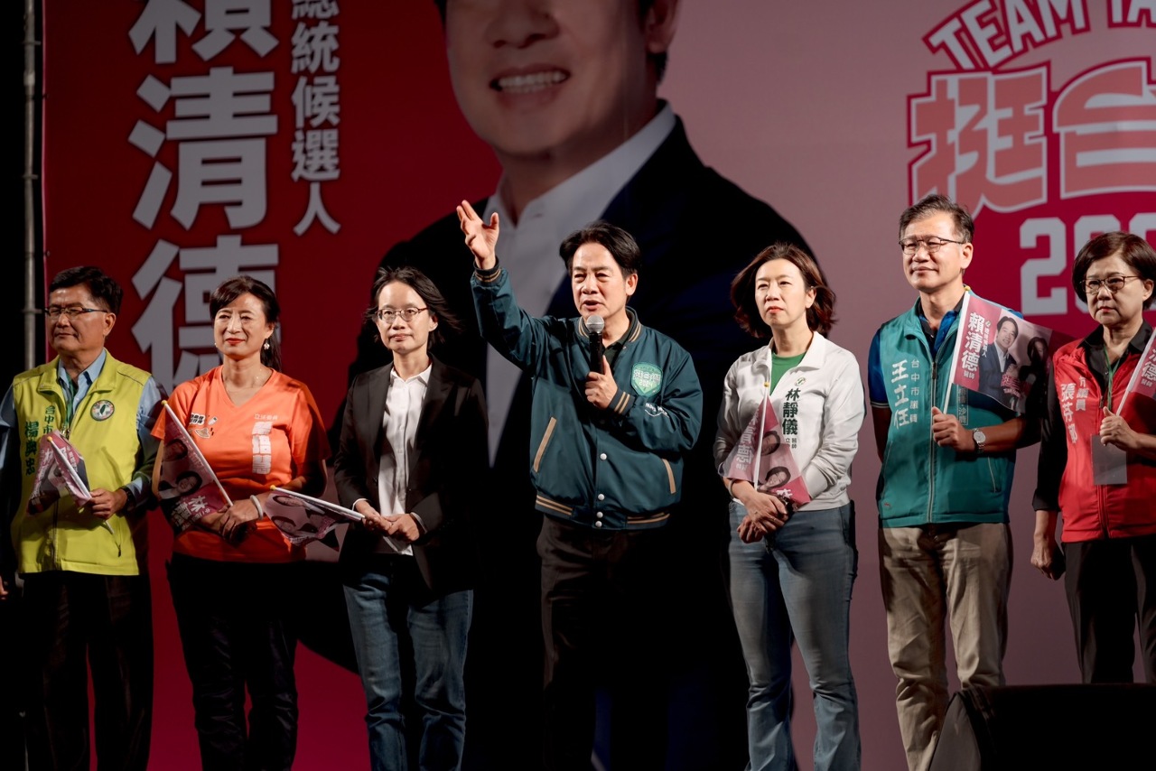 賴清德：民主陣營憂台灣選出親中政權 將遭巨大打擊