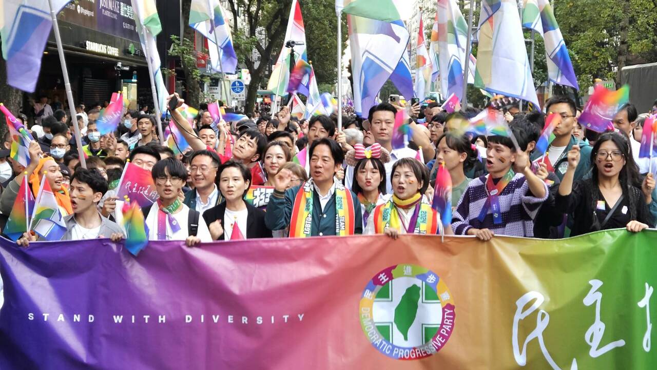率民進黨參與同志遊行 賴清德:婚姻平權只是起點