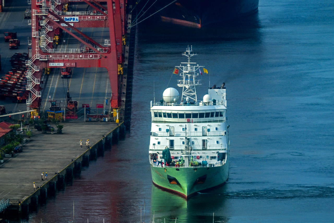 斯里蘭卡允許中國船隻科研 印度憂間諜活動