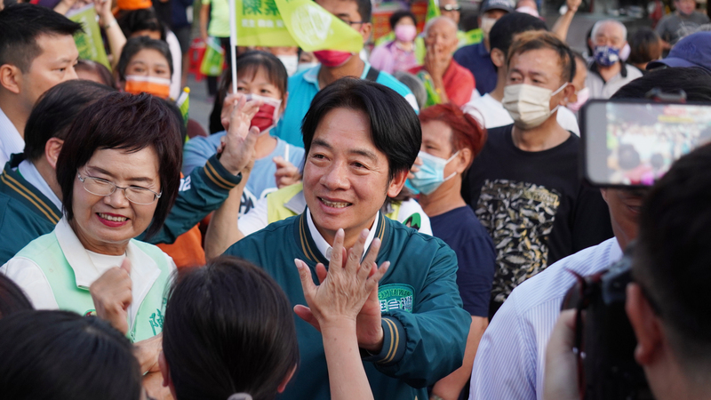 賴清德赴彰投爭取支持 承諾當選必守護國家安全