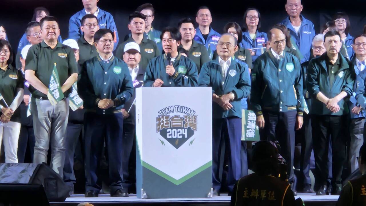 賴清德駁一黨獨大 指聯合政府將致政局不穩