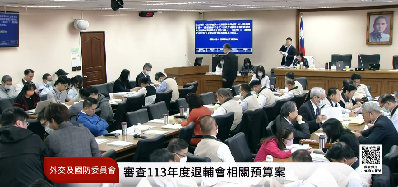 馮世寬：依憲有服兵役義務  戰爭時當然要上戰場