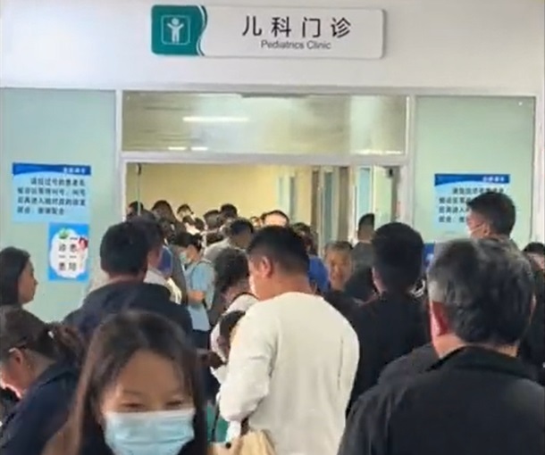 中國呼吸道感染疫情擴散 家長嘆小孩今年真倒楣