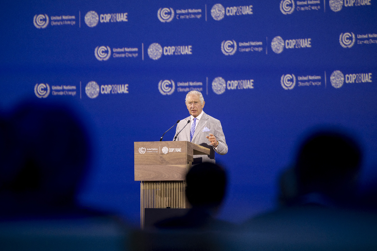 COP28開幕演說 英王盼峰會成氣候行動轉捩點