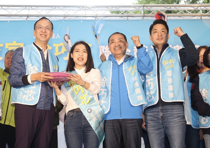 蔡總統指國會過半是好事 侯友宜：綠執政鴨霸專制