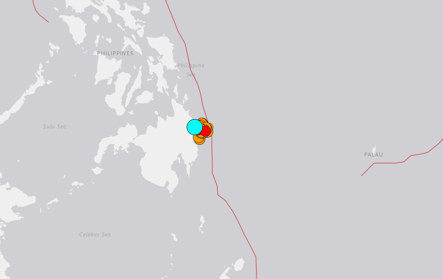 菲律賓發生7.6強震 發布海嘯強烈餘震不斷