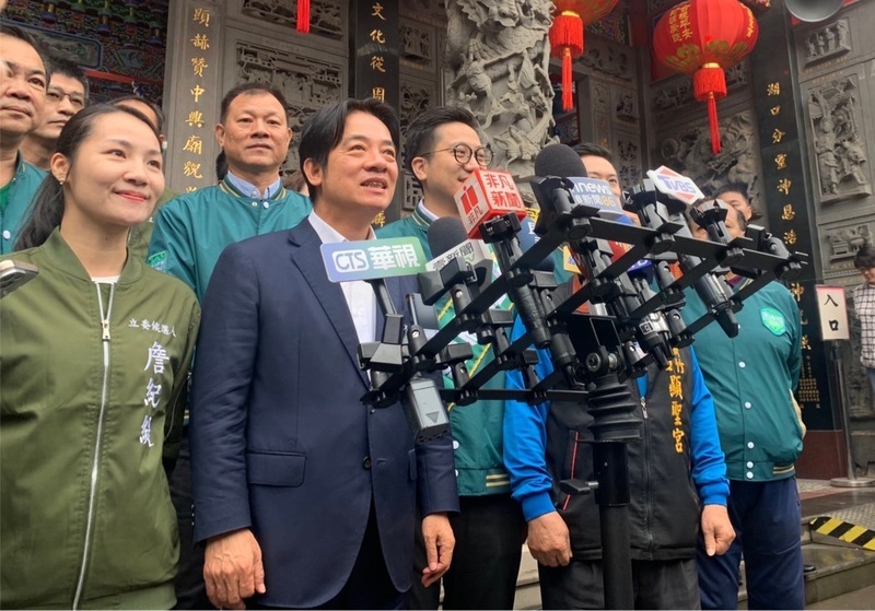 賴清德批侯拿引進印度移工的假消息搪塞陸生來台政見