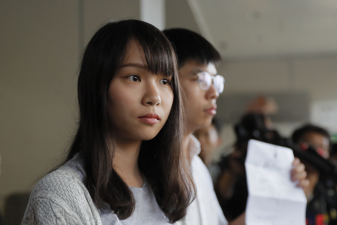 周庭宣佈流亡 凸顯香港管制更加惡化
