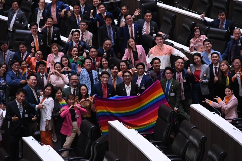 泰國眾院一讀通過同婚草案 將組委員會併案審議