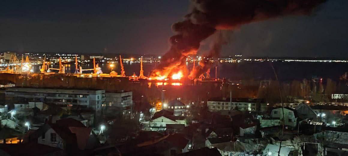 烏軍襲擊克里米亞 1艘俄羅斯黑海船艦遭摧毀