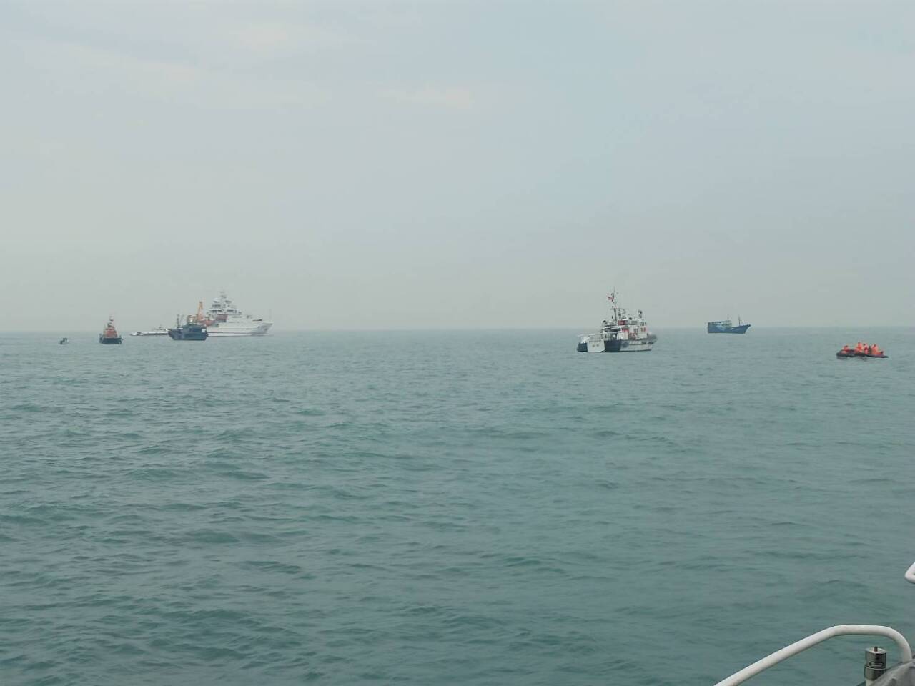 金門東碇島中國漁船沉沒6人待救 兩岸共同搜救中