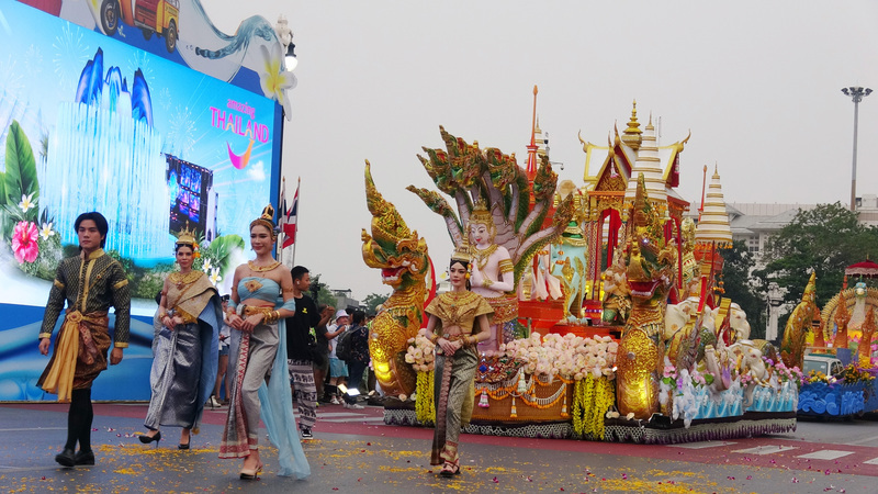 泰國潑水節慶祝活動起跑 盼藉節慶刺激觀光經濟