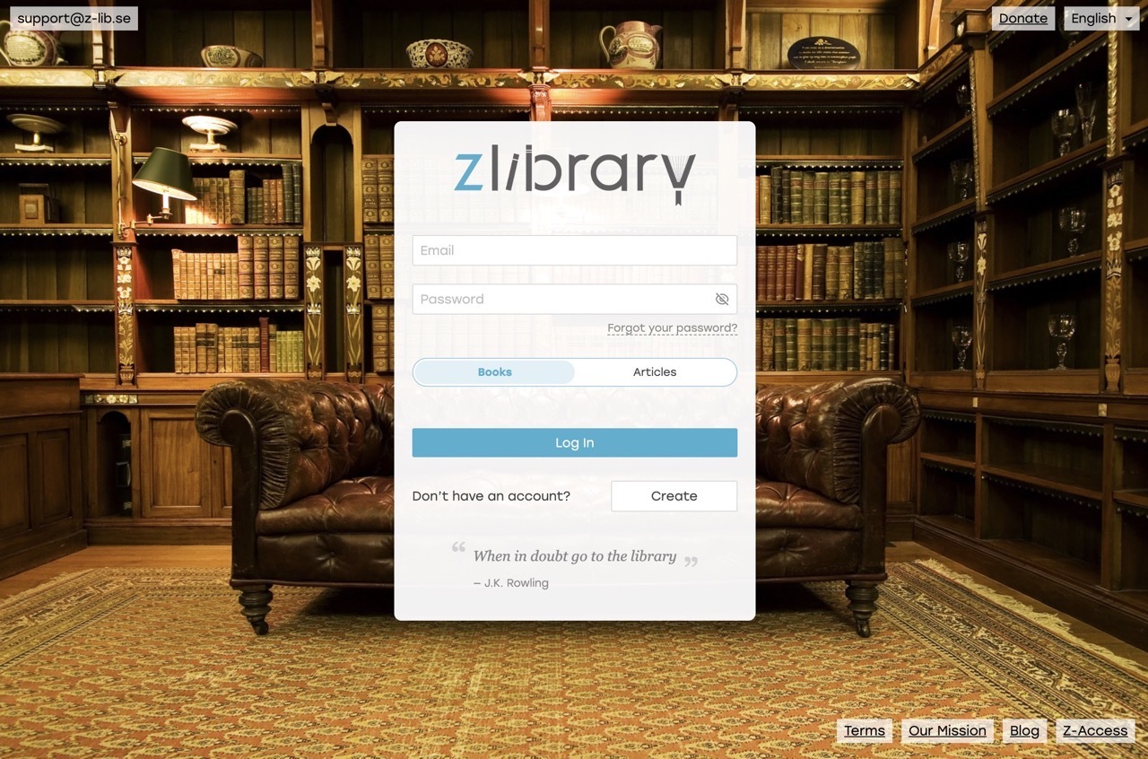 Z-library停止在中國營運 人員被約談