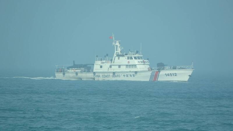 中國4海警船入金門禁止水域 海巡監控驅離