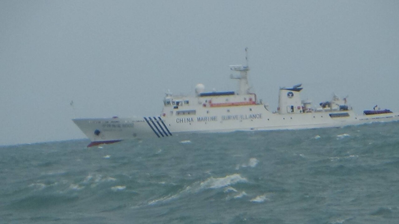 中國海警船17度闖金門禁限水域 海巡署籲停止不理性行為