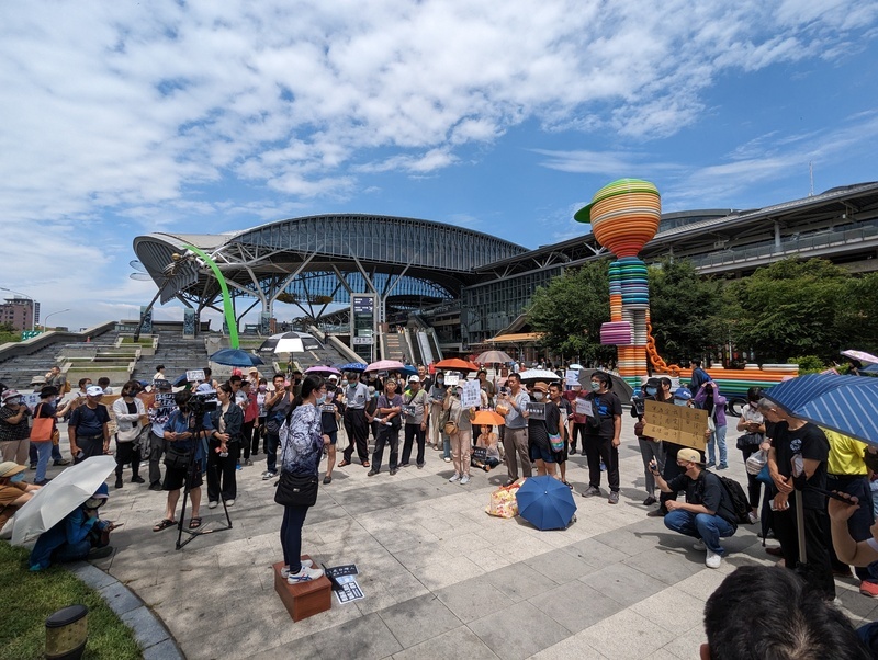 立院職權修法三讀  全台多縣市民眾聚集反對黑箱