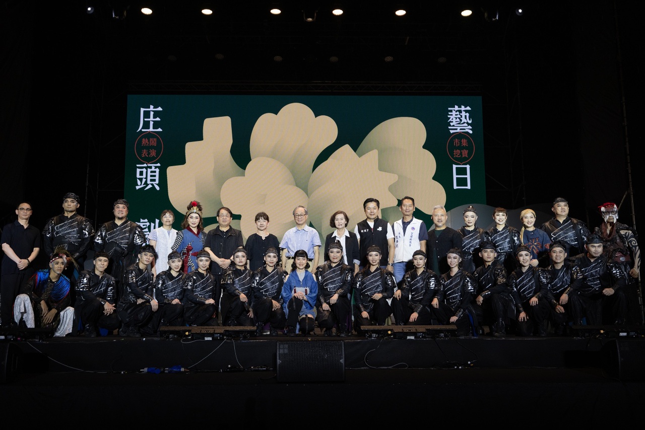 朱團宜蘭戶外演出擊樂劇場《木蘭》 2萬觀眾大呼過癮